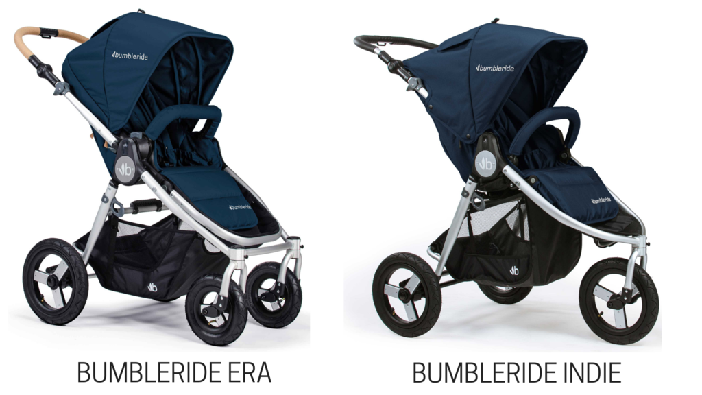 Bumbleride Era vs. Bumbleride Indie Stroller Comparison - Strolleria