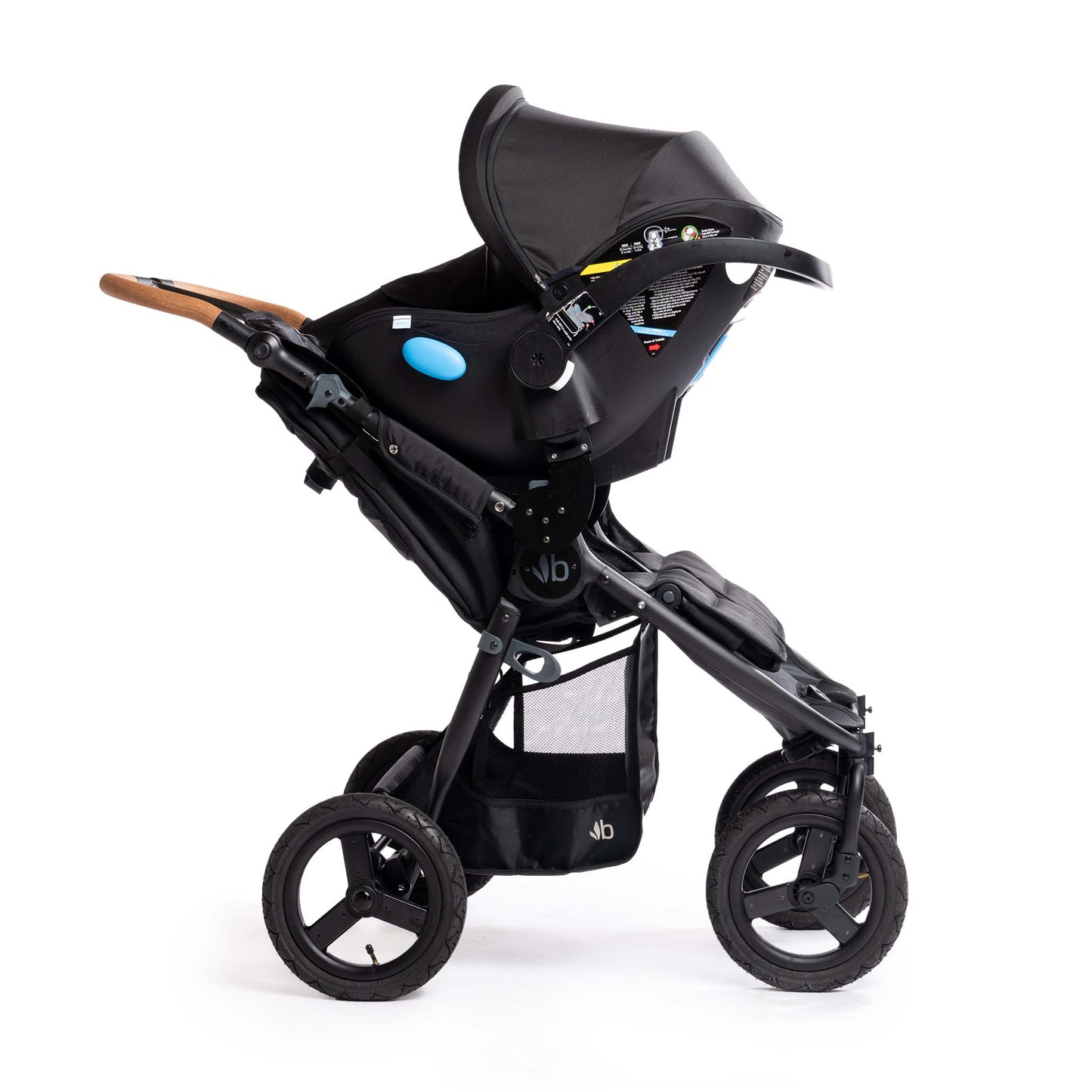 IndieTwin - Clek - Single-CarSeatsAttached - ProfileView-24
