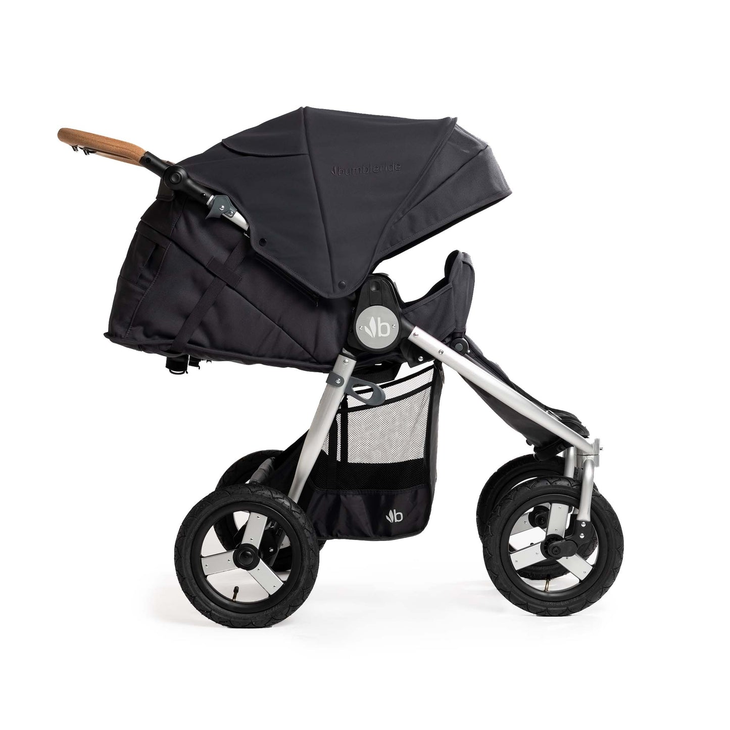 Bumbleride Indie Twin - Dusk - Profile View - Infant Mode - 2024 Collection