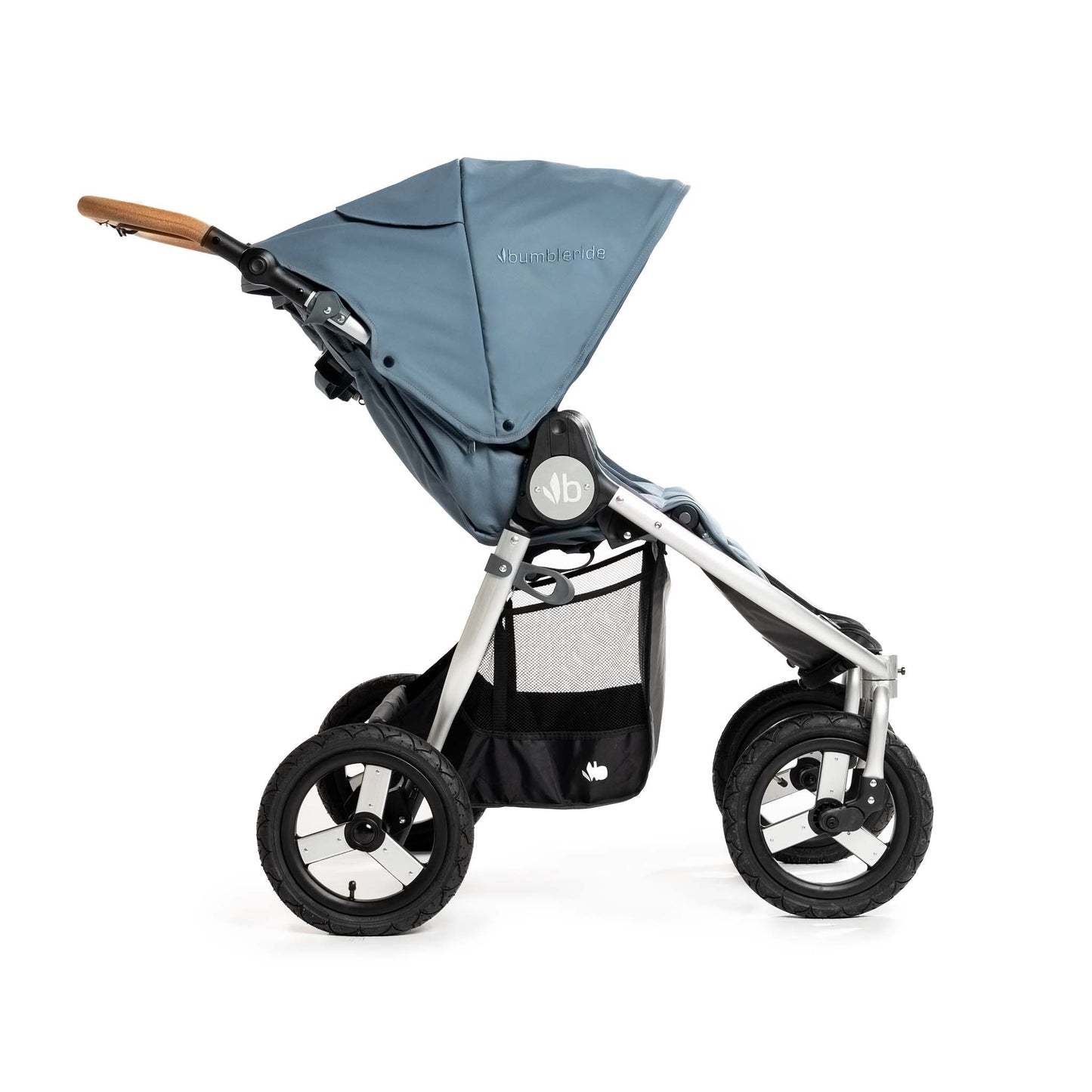 Bumbleride Indie Twin - Ocean - Profile View - 2024 Collection
