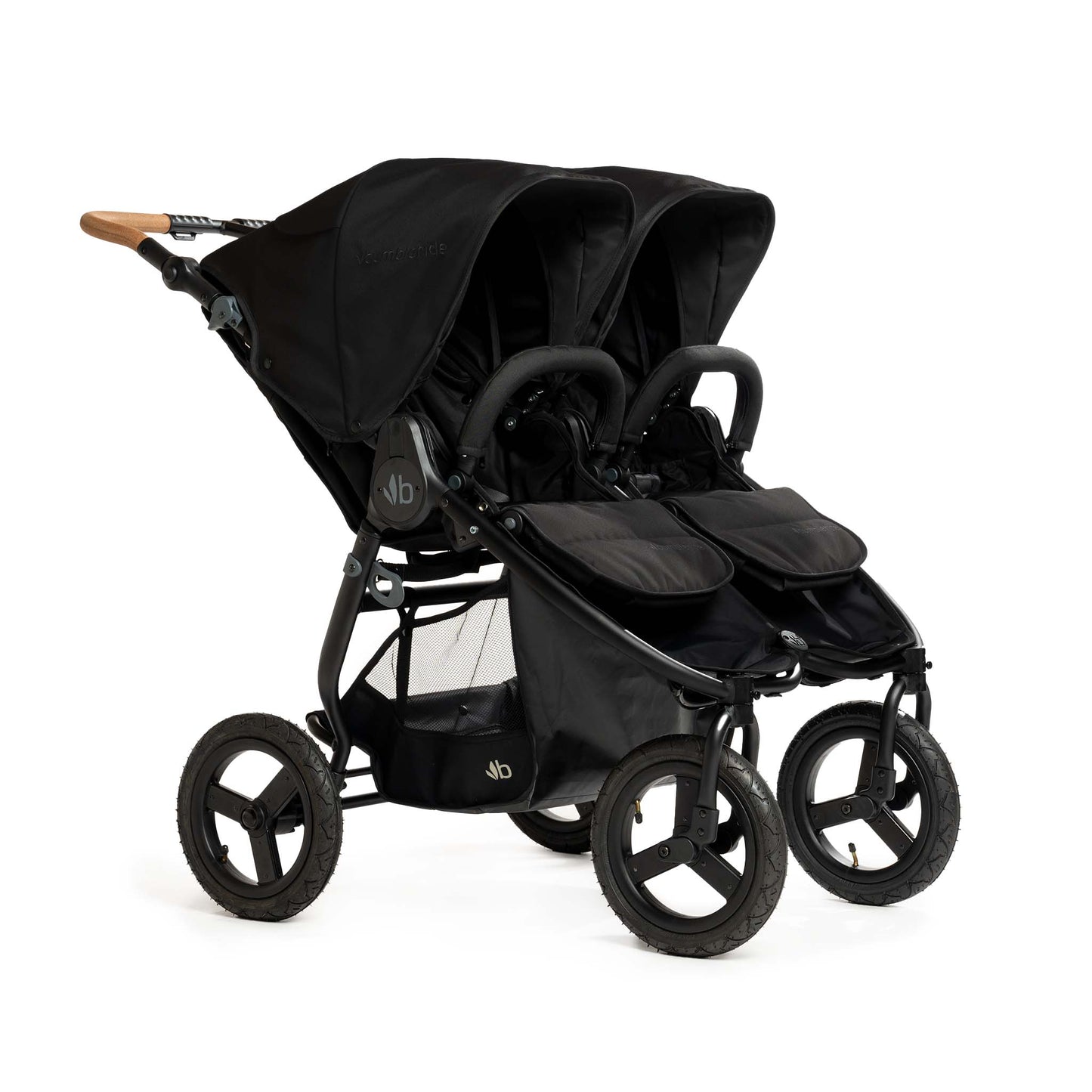 Indie Twin - 24 - Black -Bumper Bar Set - Attached - 3.4 View