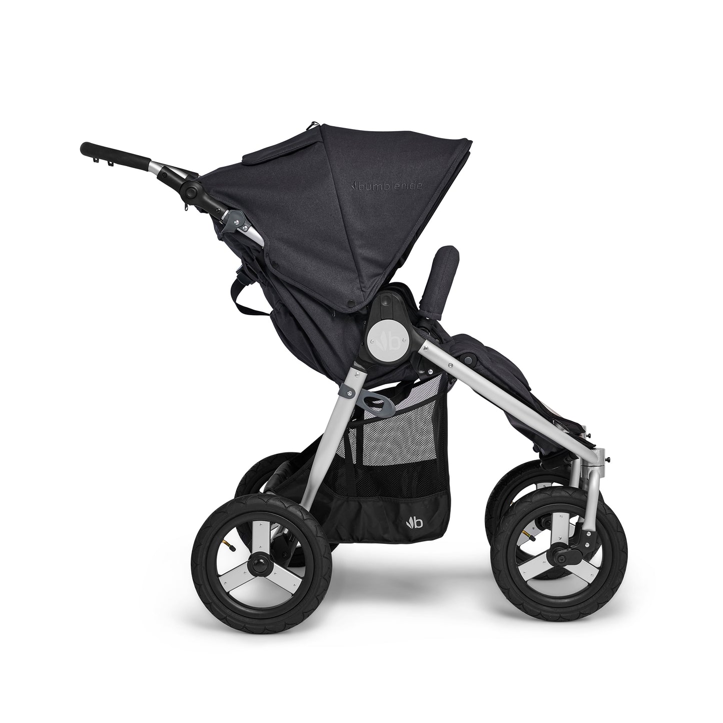 
                  
                    Bumbleride Indie Twin Stroller in Dusk - Premium Textile - Profile. New Collection 2022.
                  
                