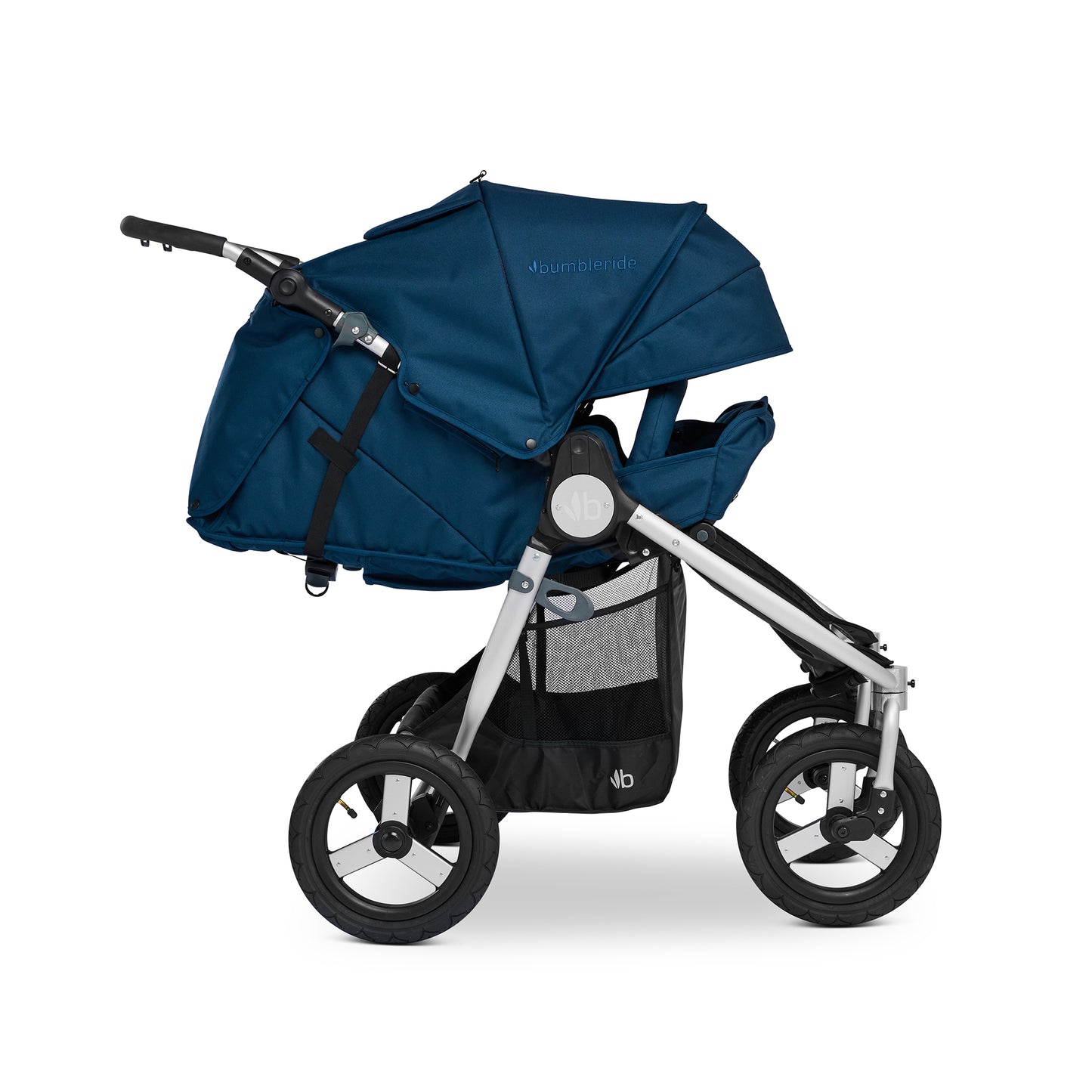 
                  
                    Bumbleride Indie Twin Stroller in Maritime - Infant_Mode New Collection 2022.
                  
                
