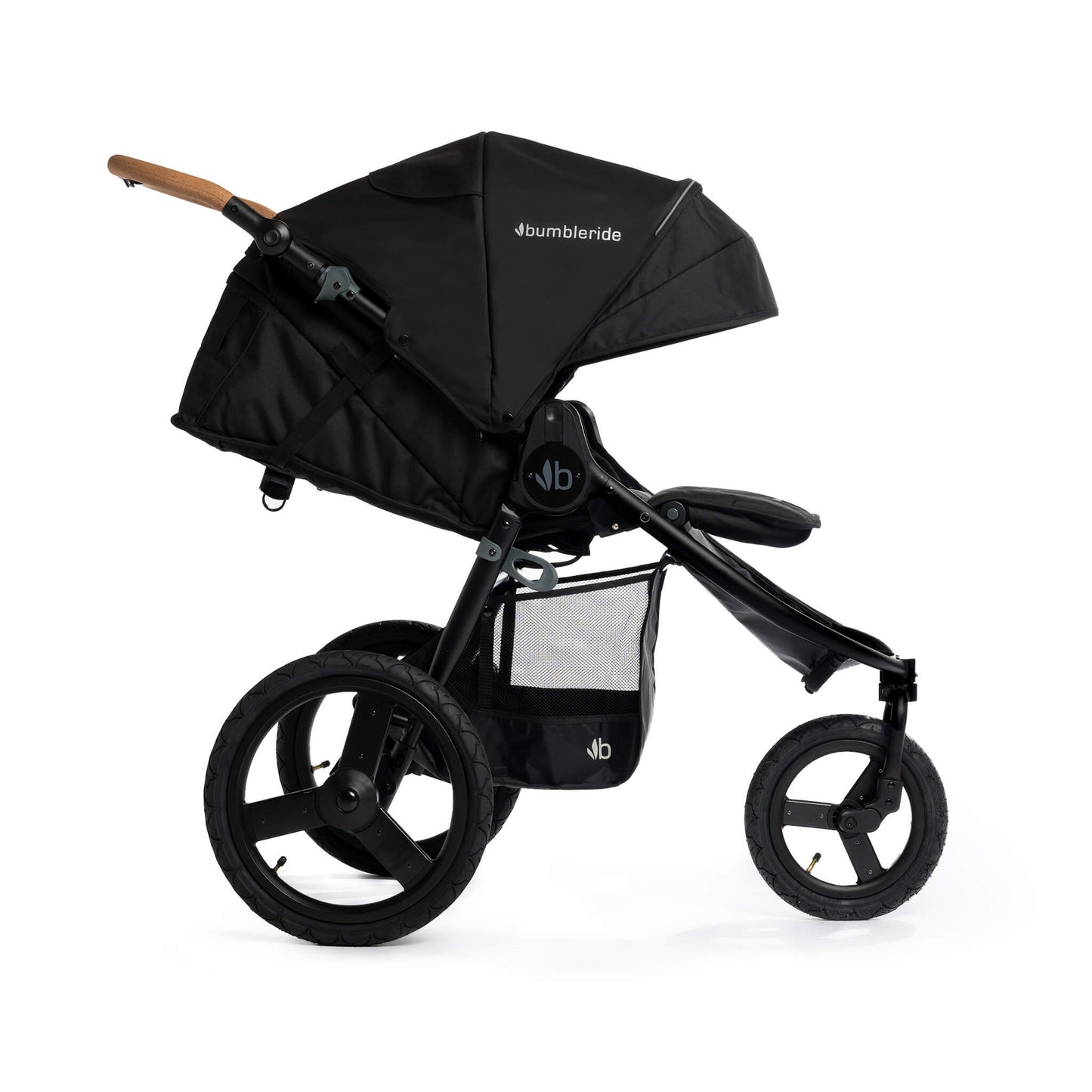 Bumbleride - Speed - Black - Reclined Mode - Jogging Stroller - 2024 Collection
