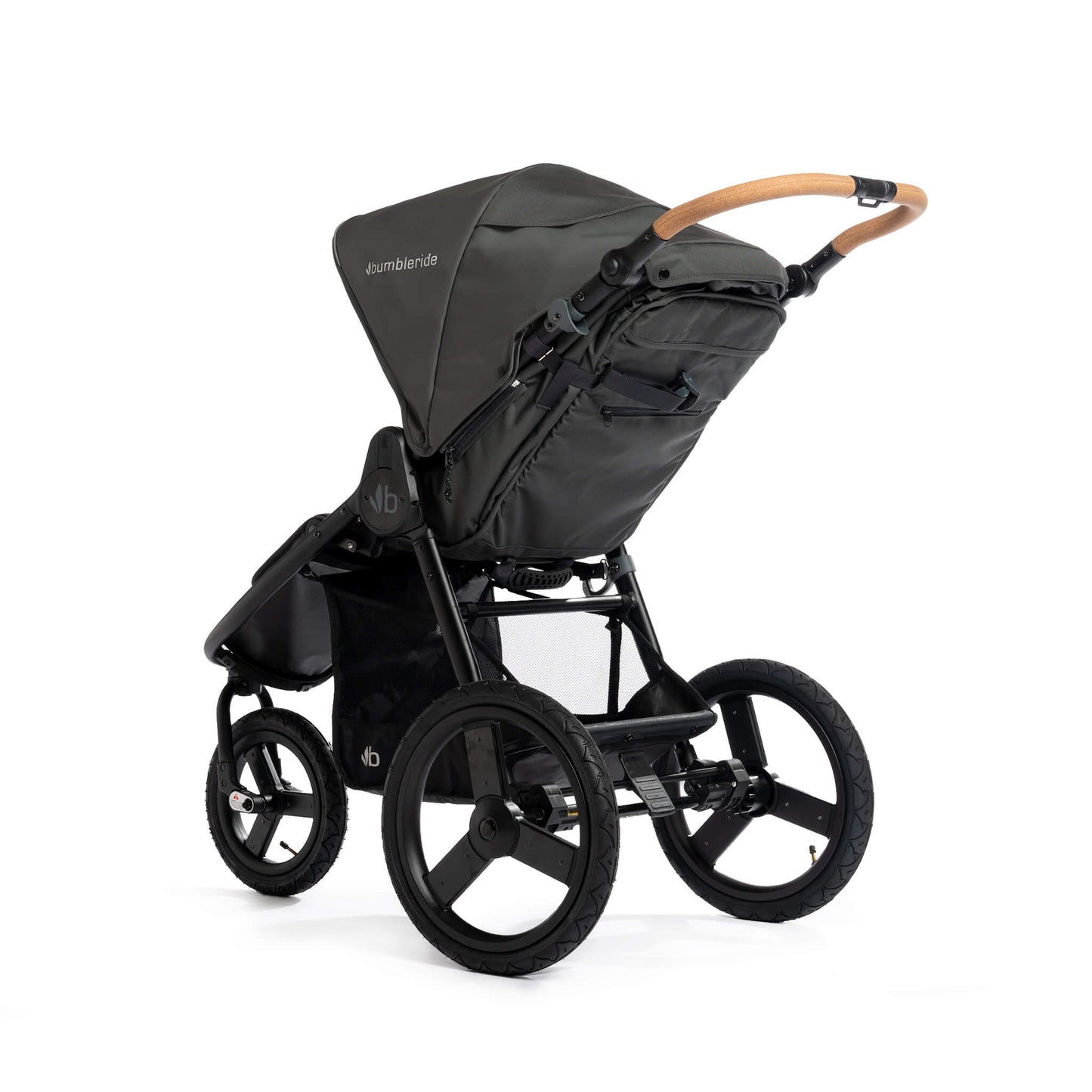 Bumbleride - Speed - Storm - Back View - Jogging Stroller - 2024 Collection