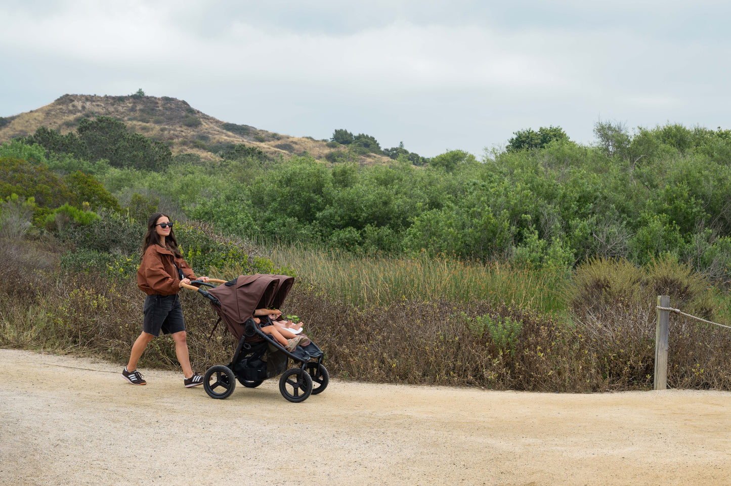 Side by Side Double Stroller