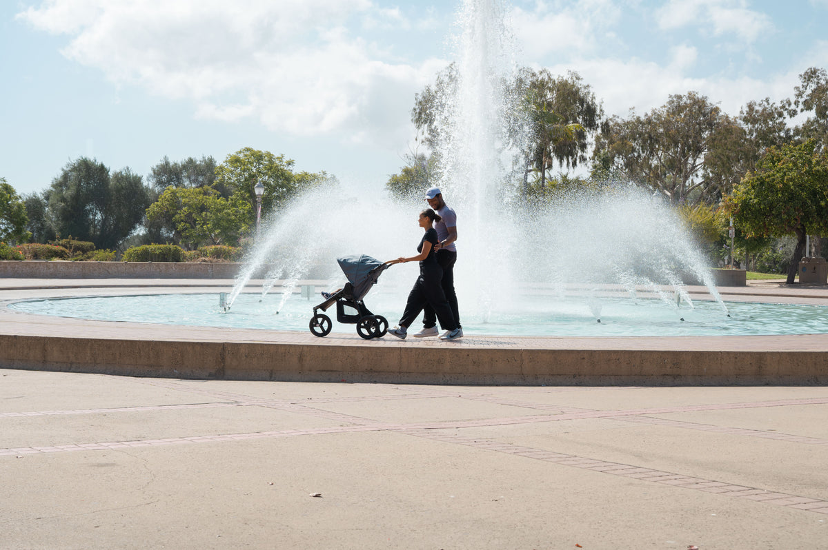 Bumbleride Indie All-Terrain Stroller on the trail