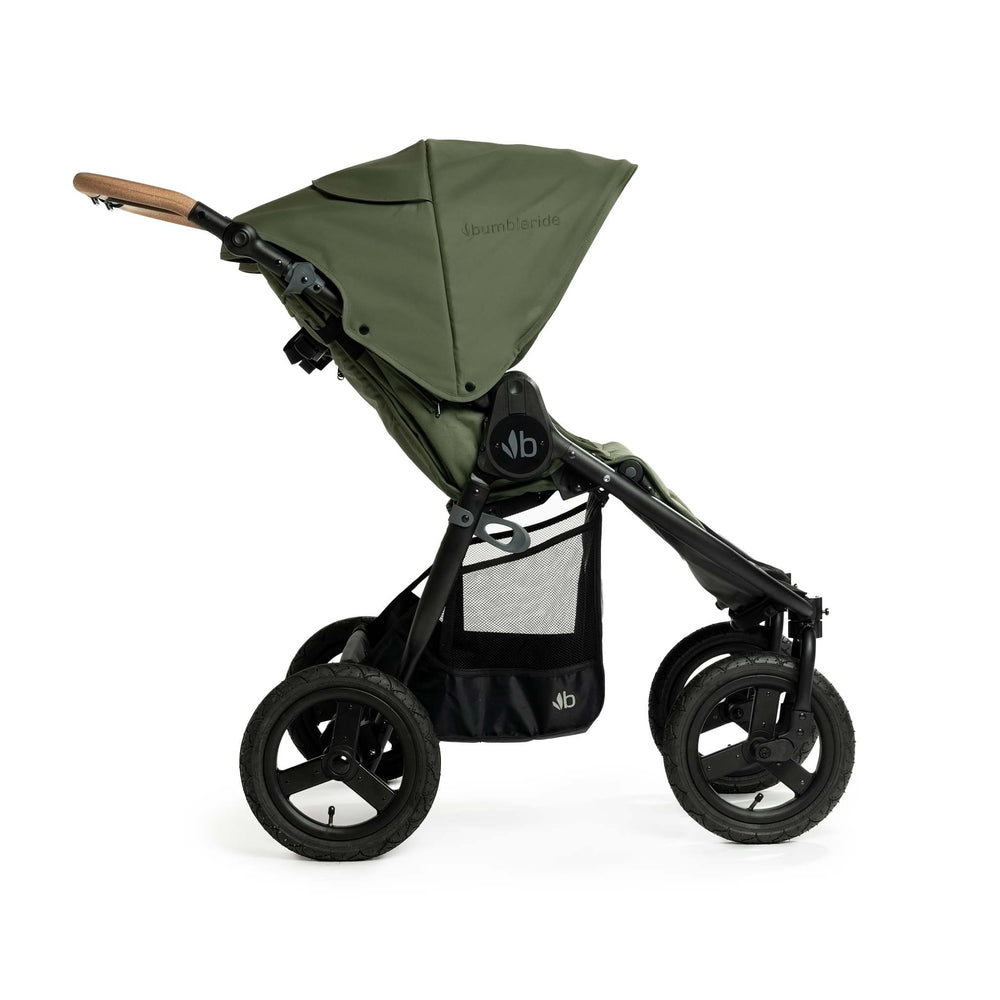 
                      
                        Bumbleride Indie Twin - Olive - Profile View - 2024 Collection
                      
                    