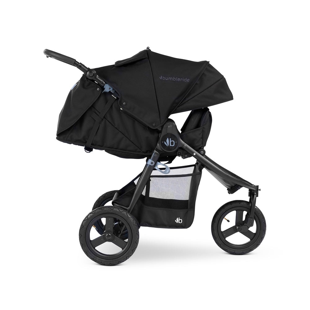 
                  
                    Bumbleride Indie All Terrain Stroller in Black - Premium Black Frame - Infant Mode - New Collection 2022
                  
                