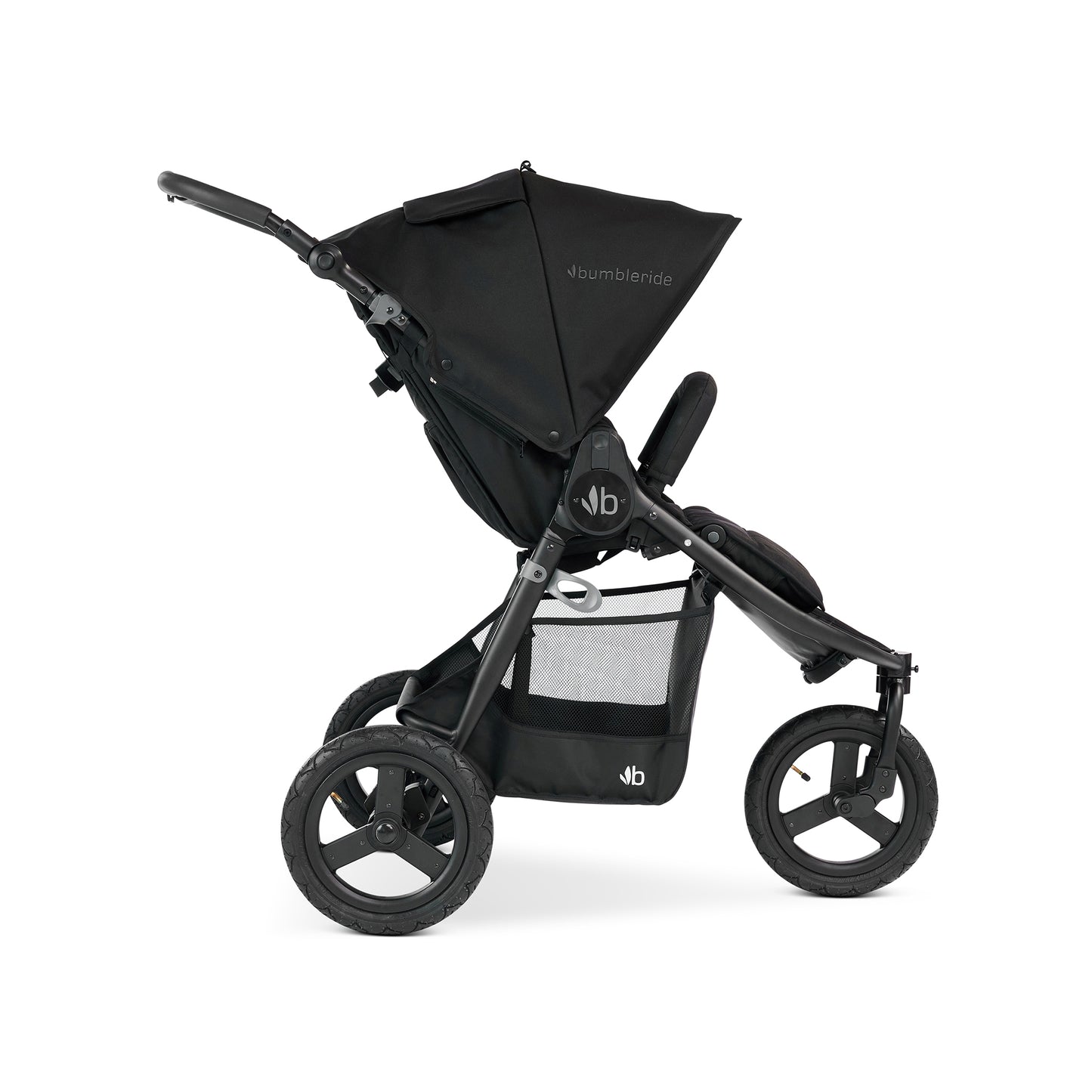 
                  
                    Bumbleride Indie All Terrain Stroller in Black  - Premium Bl... Frame - Profile - New Collection 2022
                  
                