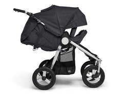 Bumbleride Indie Twin Stroller in Dusk - Premium Textile - Infant Mode. New Collection 2022.