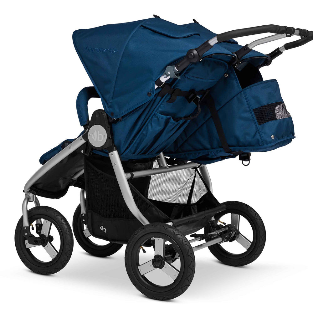 
                      
                        Bumbleride Indie Twin Stroller in Maritime - Back View. New Collection 2022.
                      
                    