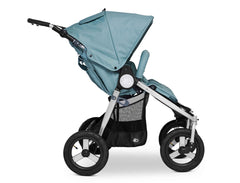 Bumbleride Indie Twin Stroller in Sea Glass - Profile. New Collection 2022.