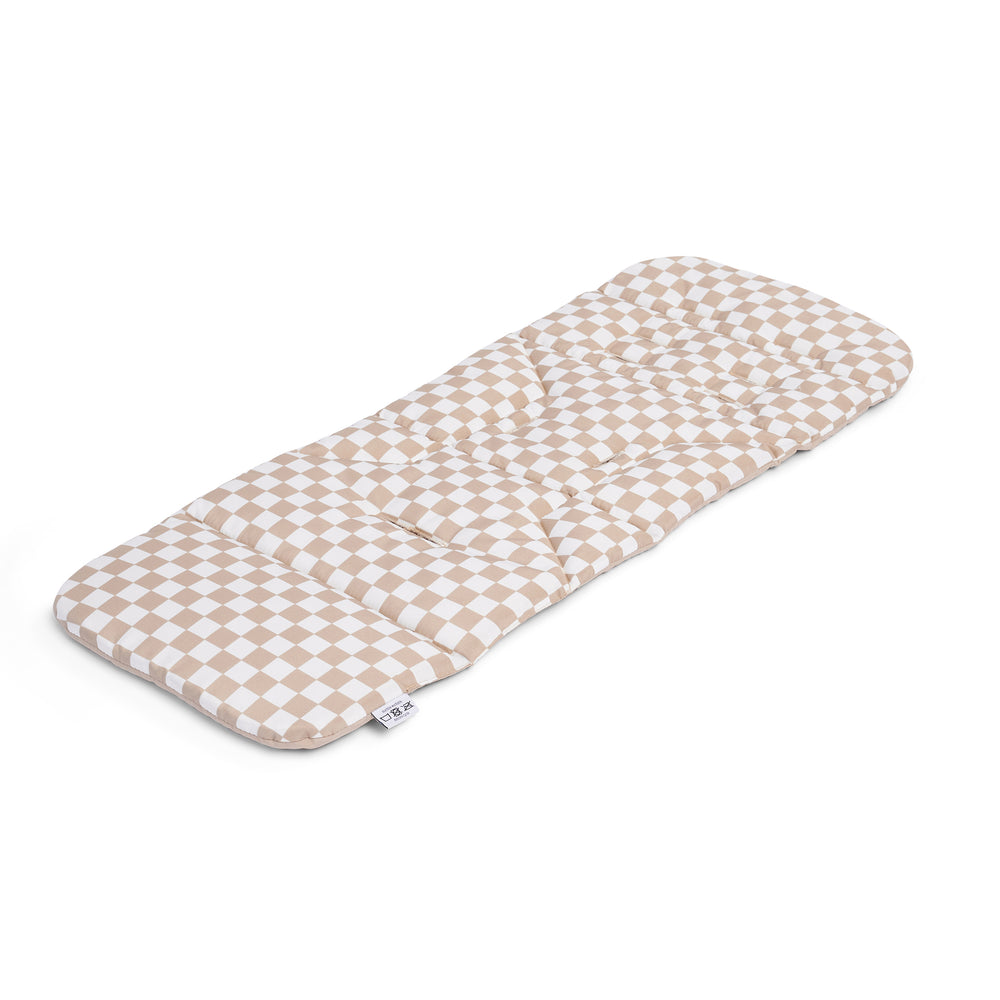 
                  
                    Bumbleride Seat Liner in Sand - Checkered Side
                  
                