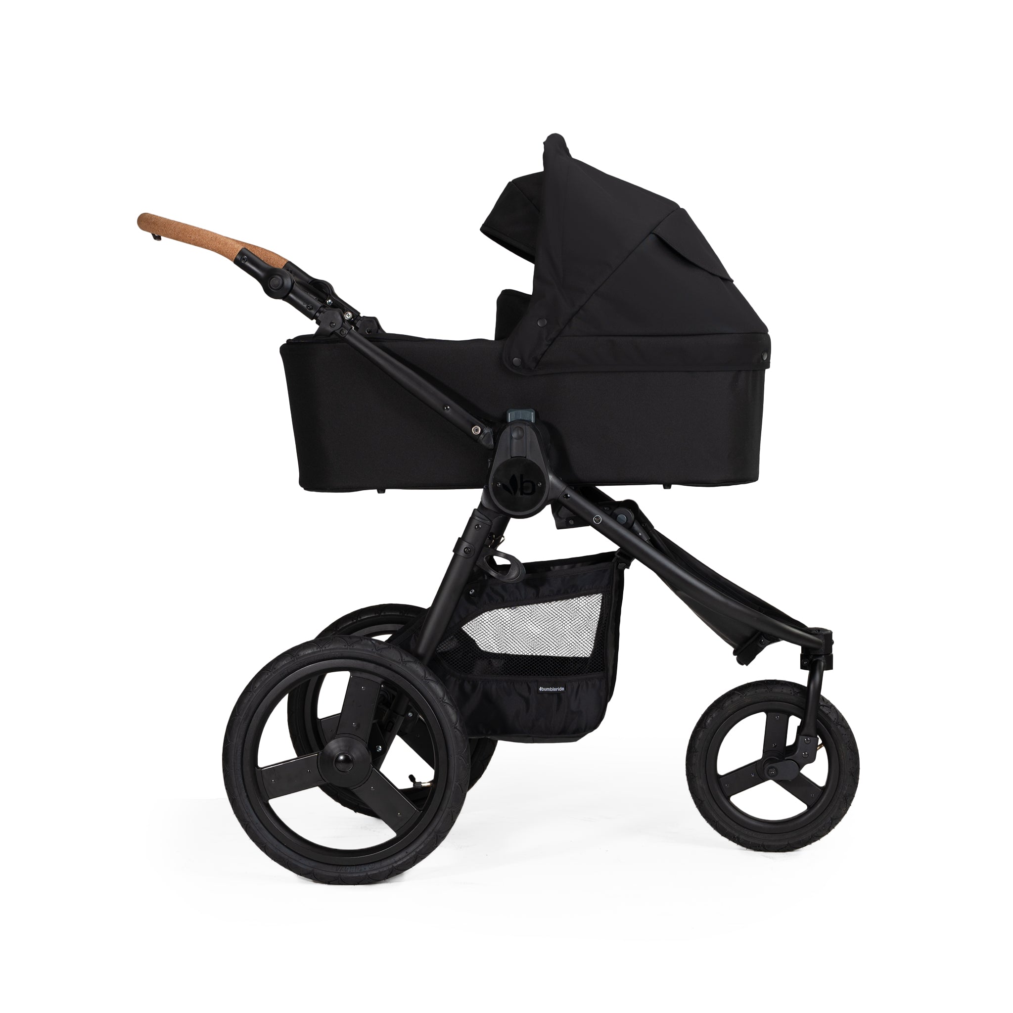 Bumbleride Speed with Bassinet in Black