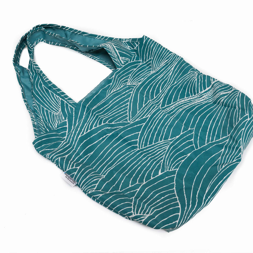 Bumbleride Tote - Upcycled RPET in Tourmaline Wave