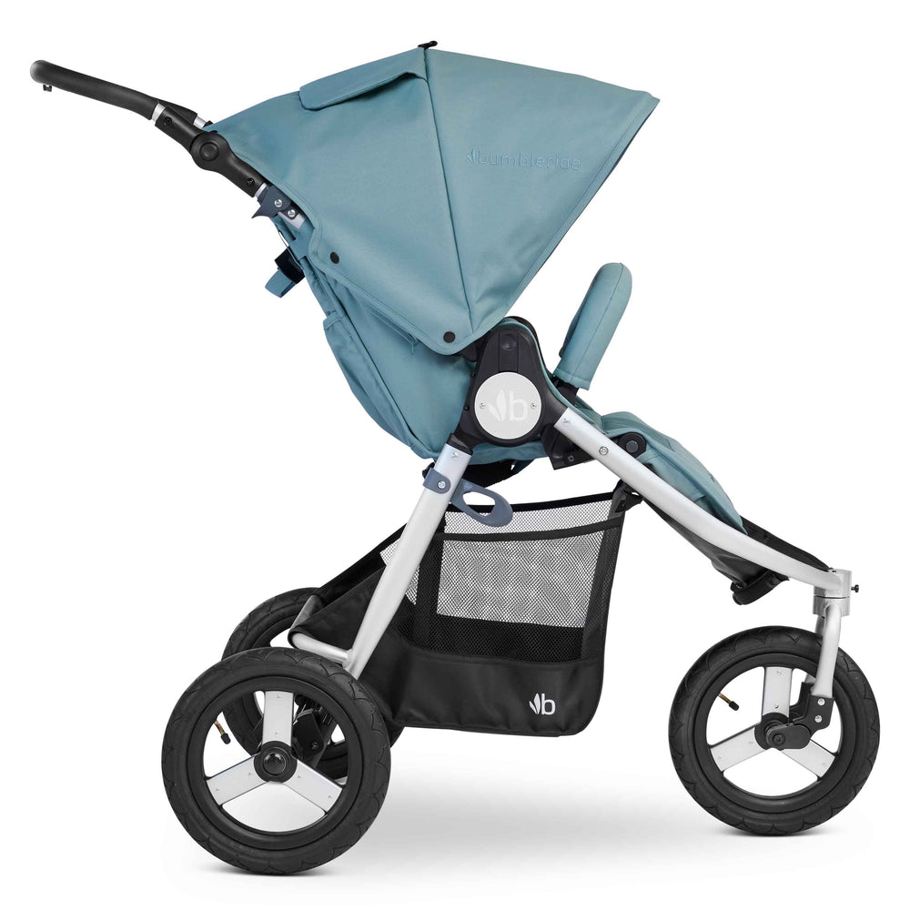 
                      
                        Bumbleride Indie All Terrain Stroller in Sea Glass - Profile - New Collection 2022
                      
                    