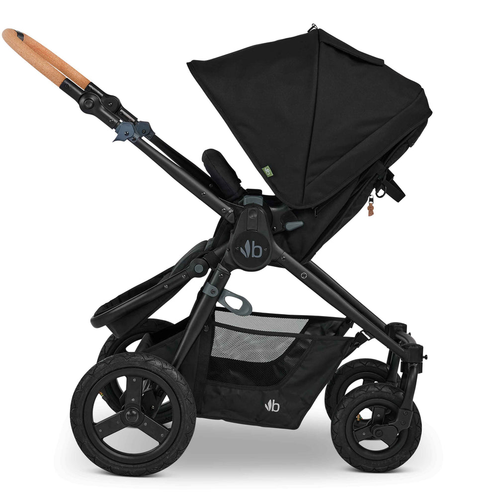 
                      
                        Bumbleride Era Reversible Stroller in Black - Premium Black Frame - Reversed Seat View - New Collection
                      
                    
