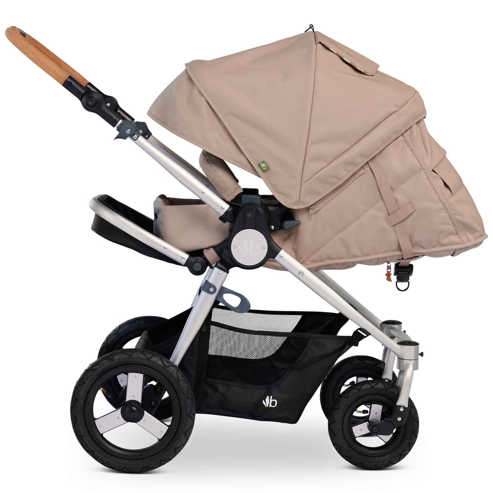 
                      
                        Bumbleride Era Reversible Stroller in Sand - Infant Mode Seat View - New Collection
                      
                    