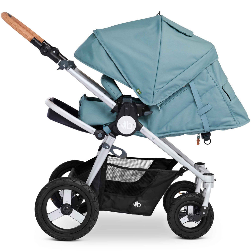 
                      
                        Bumbleride Era Reversible Stroller in Sea Glass - Infant Mode Seat View - New Collection 2022
                      
                    