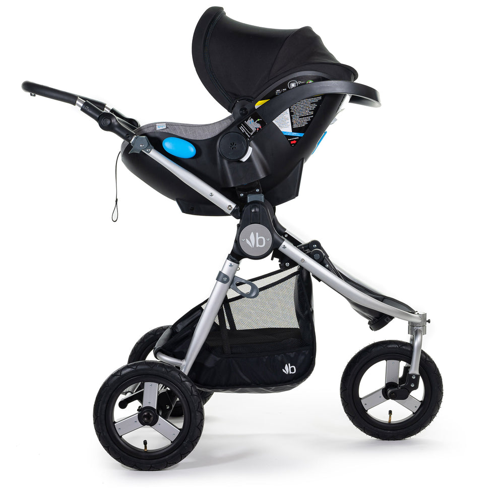 
                      
                        2020 Bumbleride Indie All Terrain Stroller with Indie/ Speed Car Seat Adapter for Clek / Nuna/ Maxi Cosi/ Cybex (fabric removed, optional) with Clek Liing attached. - Global
                      
                    