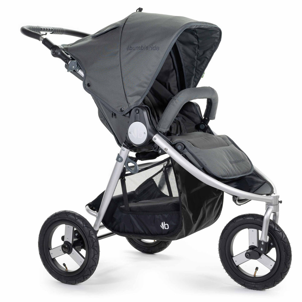
                      
                        2020 Bumbleride Indie All Terrain Stroller in Dawn Grey - Front
                      
                    