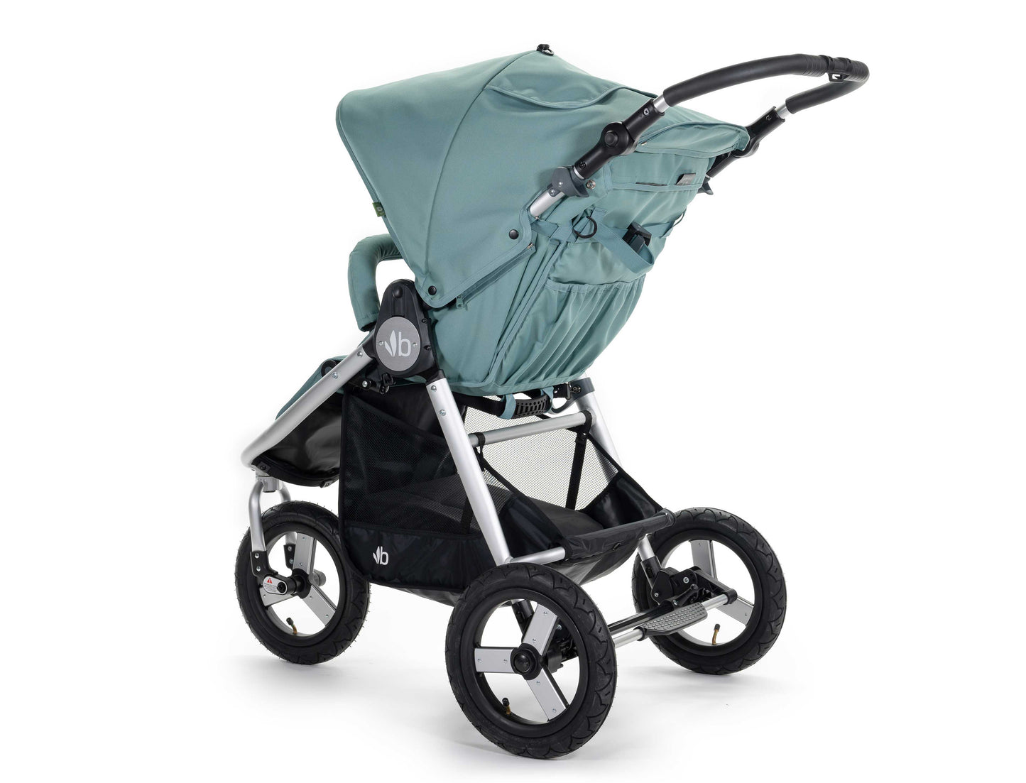 2020 Bumbleride Indie All Terrain Stroller in Sea Glass - Back