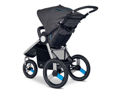 IRONMAN jogging stroller by Bumbleride. Back View. New Collection 2022.
