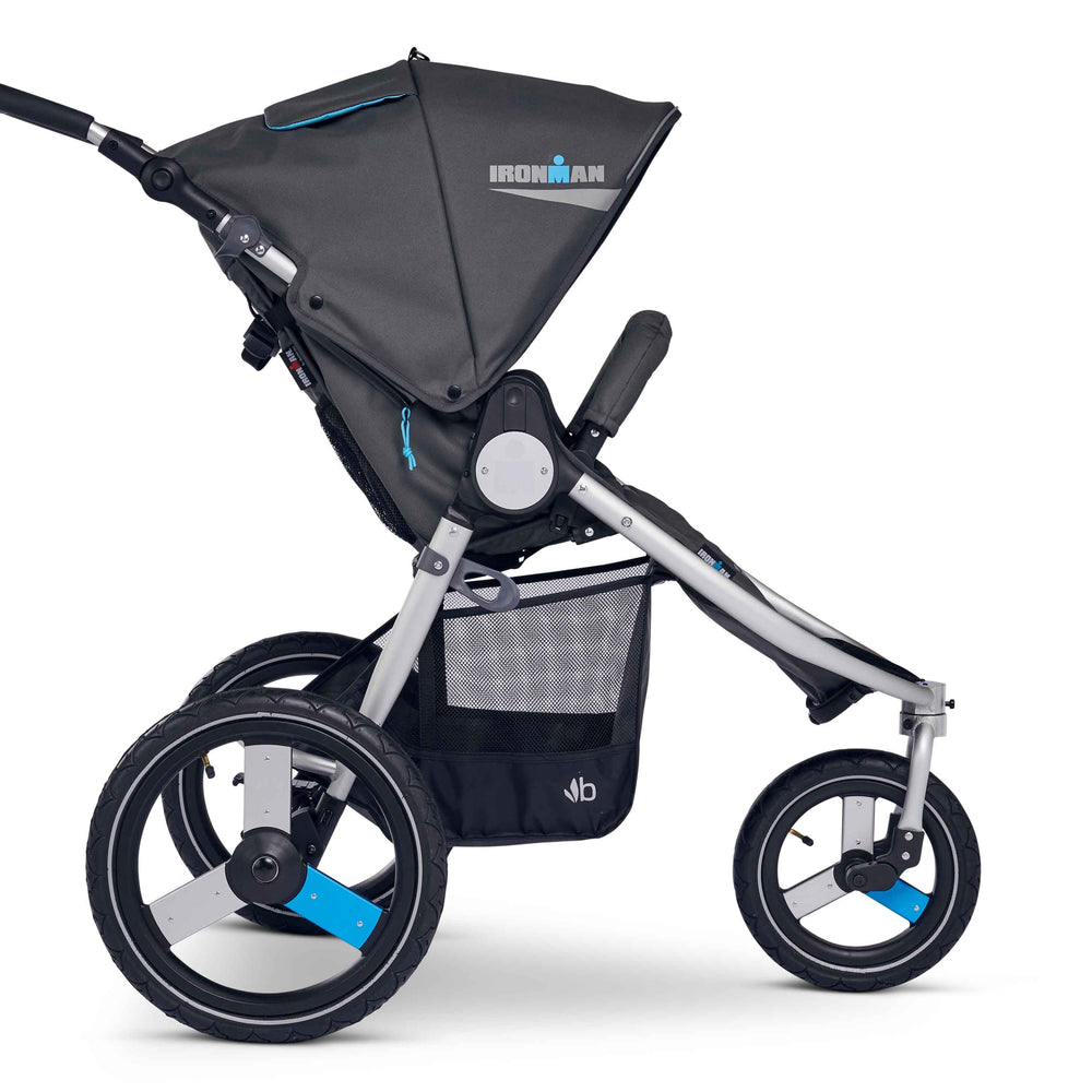 
                      
                        IRONMAN jogging stroller by bumbleride - Profile View.  New Collection 2022.
                      
                    