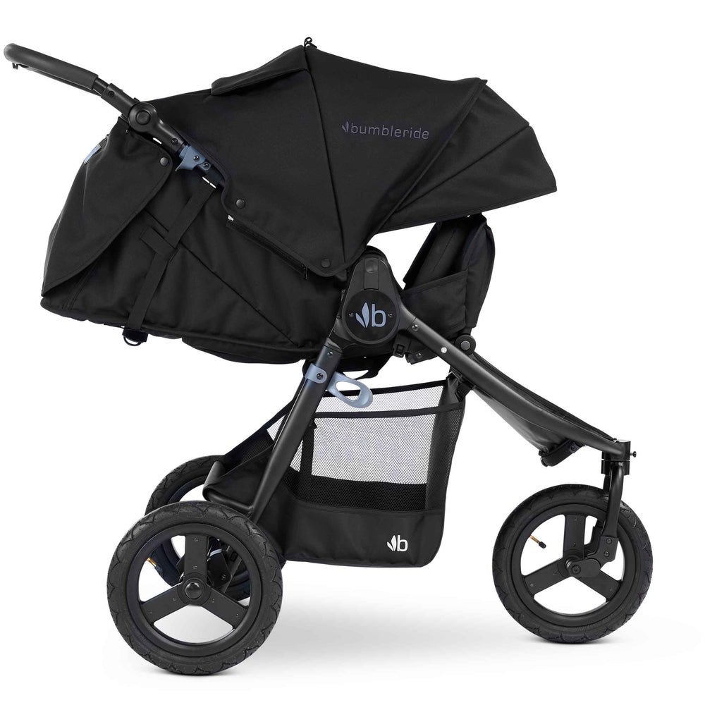 
                      
                        Bumbleride Indie All Terrain Stroller in Black - Premium Black Frame - Infant Mode - New Collection 2022
                      
                    
