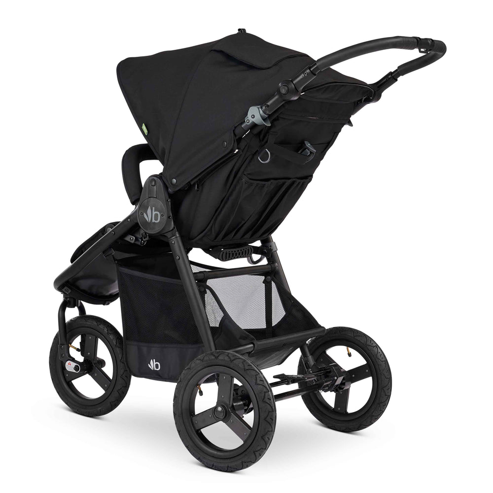 
                      
                        Bumbleride Indie All Terrain Stroller in Black - Premium Black Frame - Back View - New Collection 2022
                      
                    