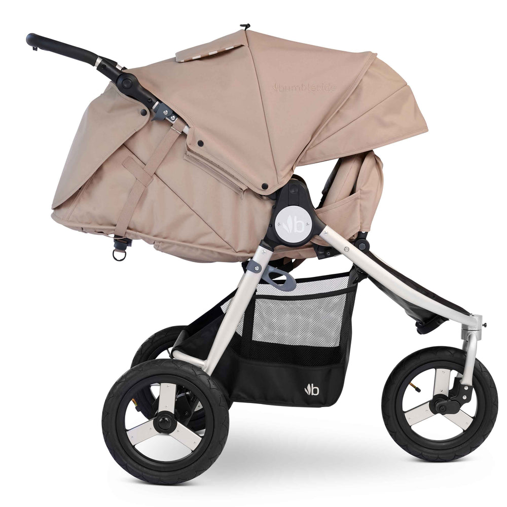 
                      
                        Bumbleride Indie All Terrain Stroller in Sand - Infant Mode - New Collection 2022
                      
                    