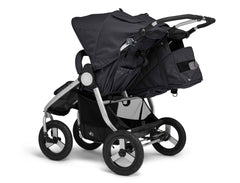 Bumbleride Indie Twin Stroller in Dusk - Premium Textile - Back View. New Collection 2022.