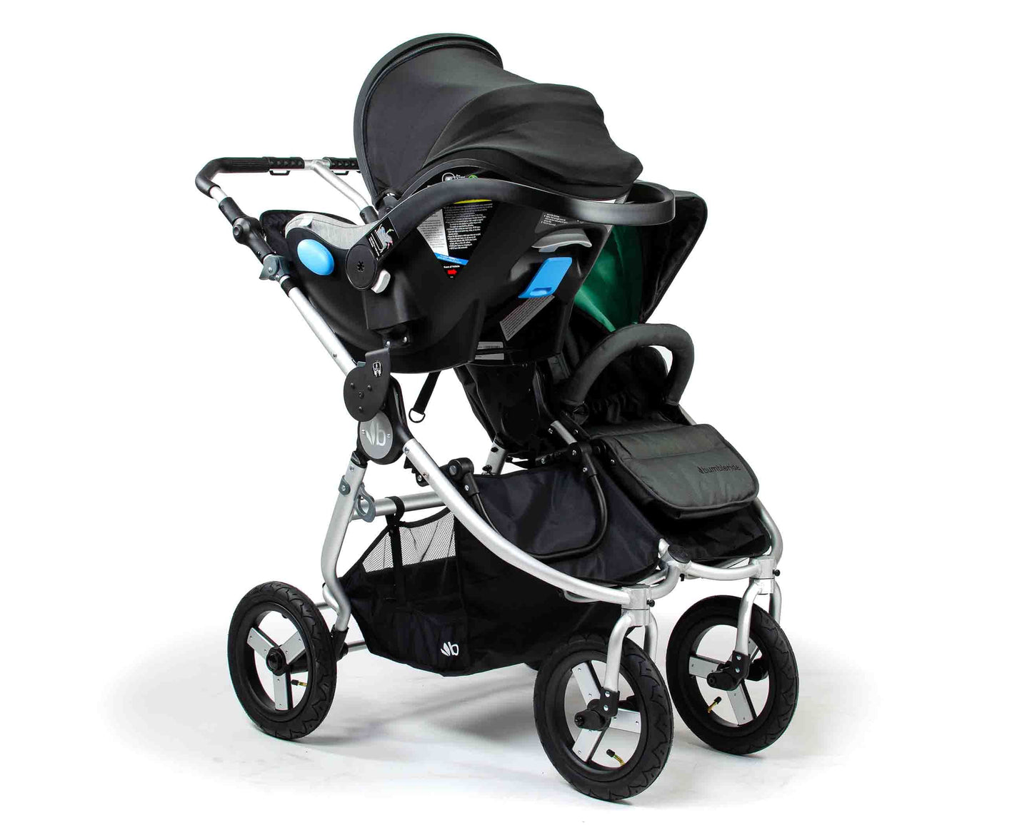 reRide v2 Indie Twin Car Seat Adapter, Single Clek Nuna Cybex Maxi Cosi
