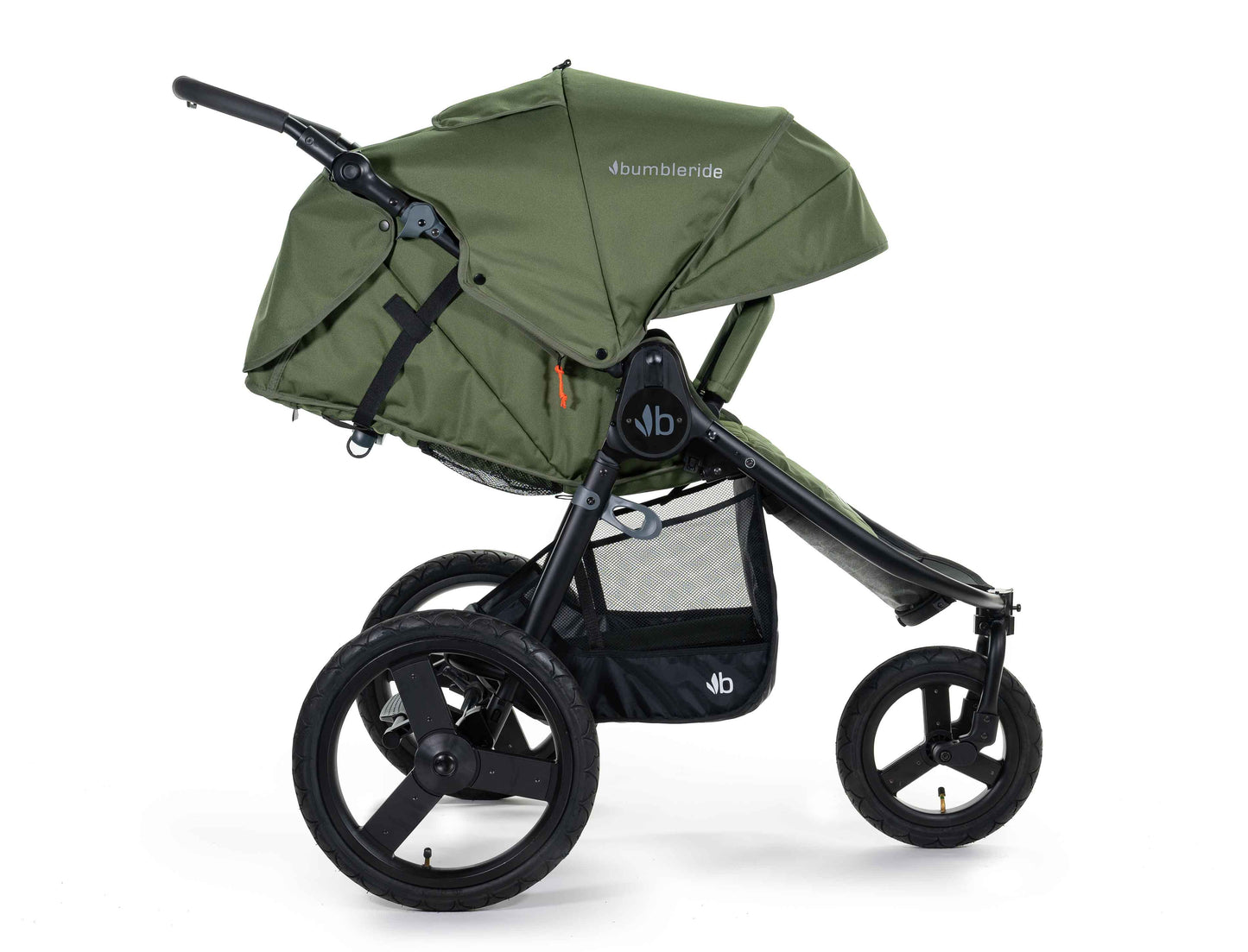 
                  
                    2020 Bumbleride Speed Jogging Stroller in Olive Green - Profile
                  
                