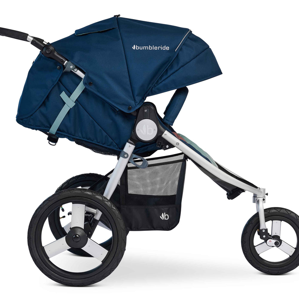 
                      
                        Bumbleride Speed Jogging Stroller in Supernova - Reclined.  New Collection 2022.
                      
                    