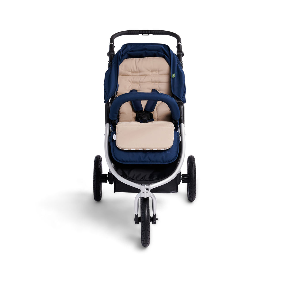 
                  
                    Sand Seat Liner on Bumbleride Indie All Terrain Stroller in Maritime
                  
                