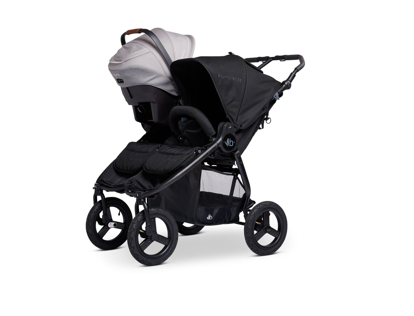 double stroller compatible with nuna car seat 2022 Bumbleride Indie Twin Car Seat Adapter, Single