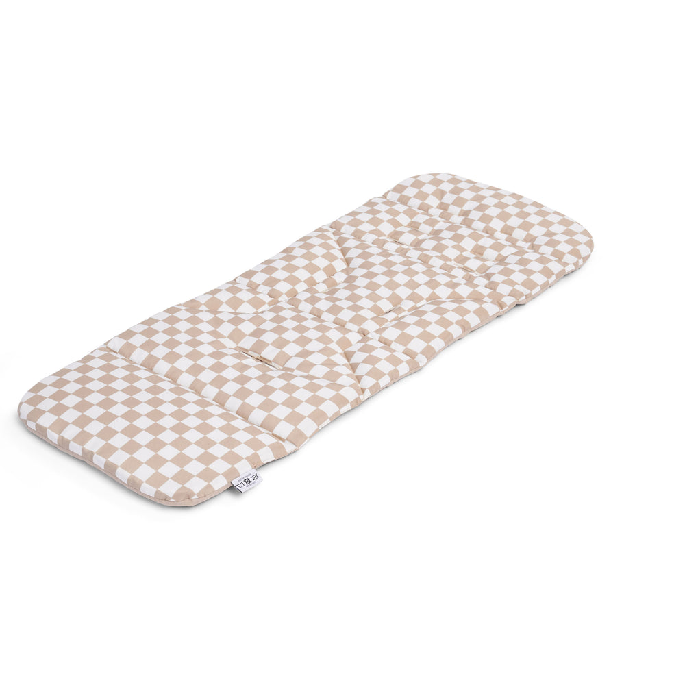 
                  
                    Bumbleride Seat Liner in Sand - Checkered Side
                  
                