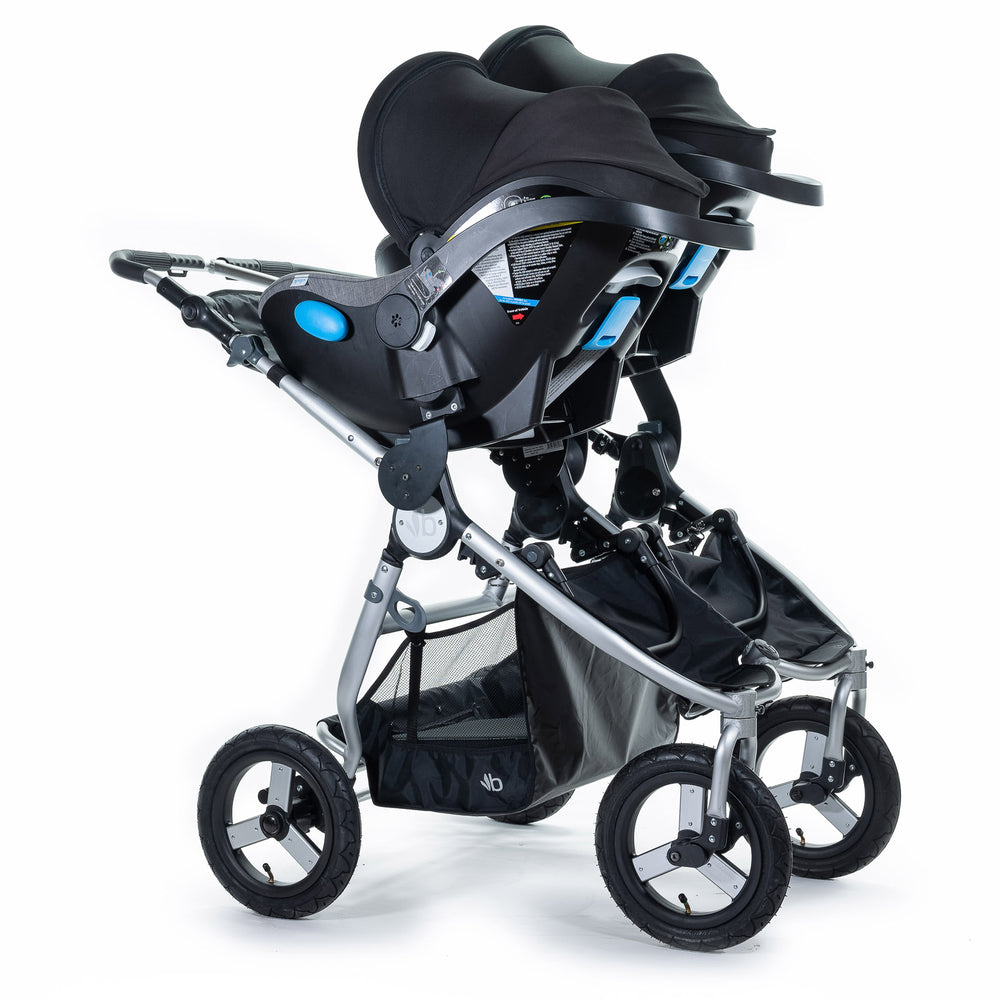 
                  
                    2020 Bumbleride Indie Twin Double Stroller with Indie Twin Car Seat Adapter SET - Dual Clek Liing Car Seats Attached (fabric removal optional).- Global
                  
                