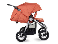 2020 Bumbleride Indie Twin Double Stroller in Clay - Profile