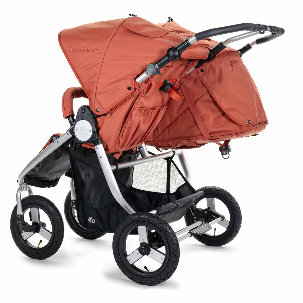 
                  
                    2020 Bumbleride Indie Twin Double Stroller in Clay - Back
                  
                