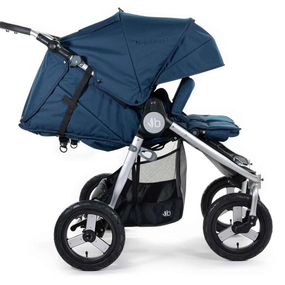 
                  
                    2020 Bumbleride Indie Twin Double Stroller in Maritime Blue - Profile
                  
                