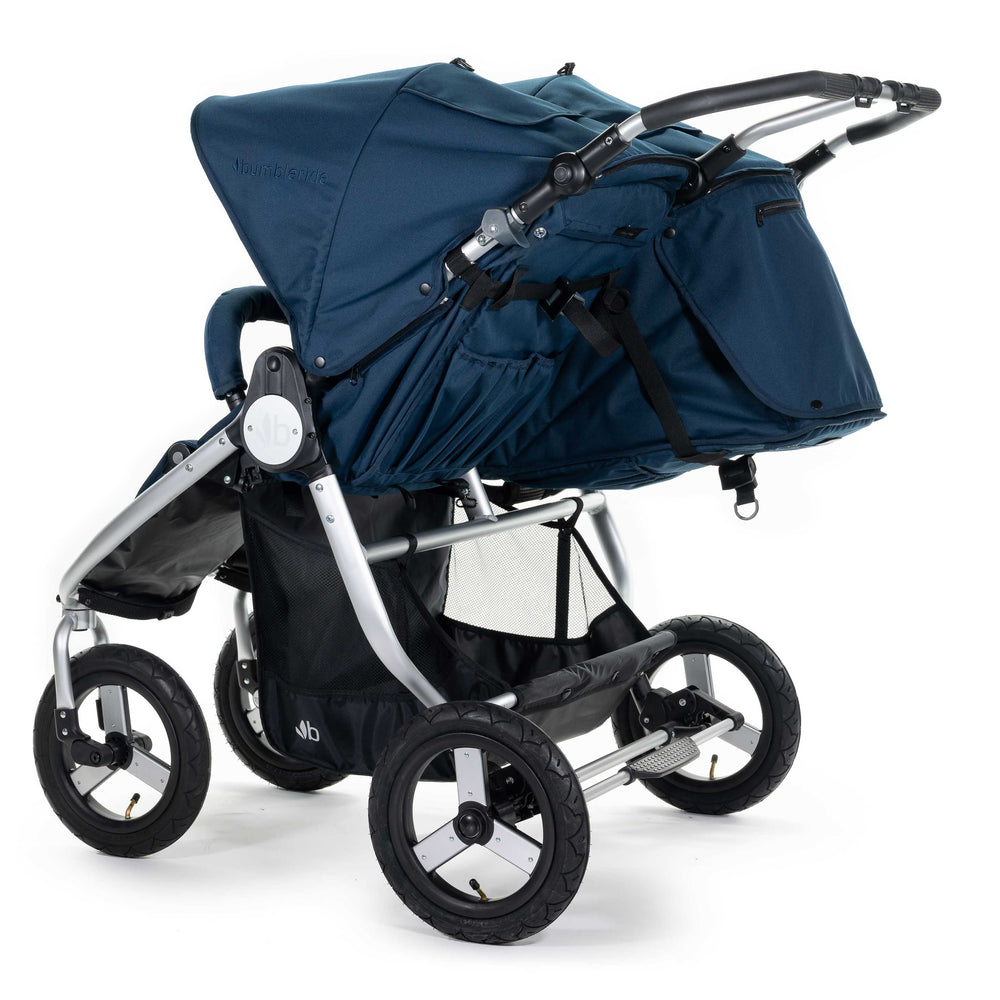 
                  
                    2020 Bumbleride Indie Twin Double Stroller in Maritime Blue - Back
                  
                