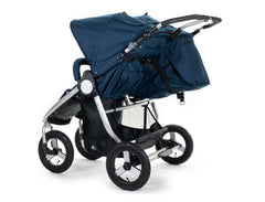 2020 Bumbleride Indie Twin Double Stroller in Maritime Blue - Back