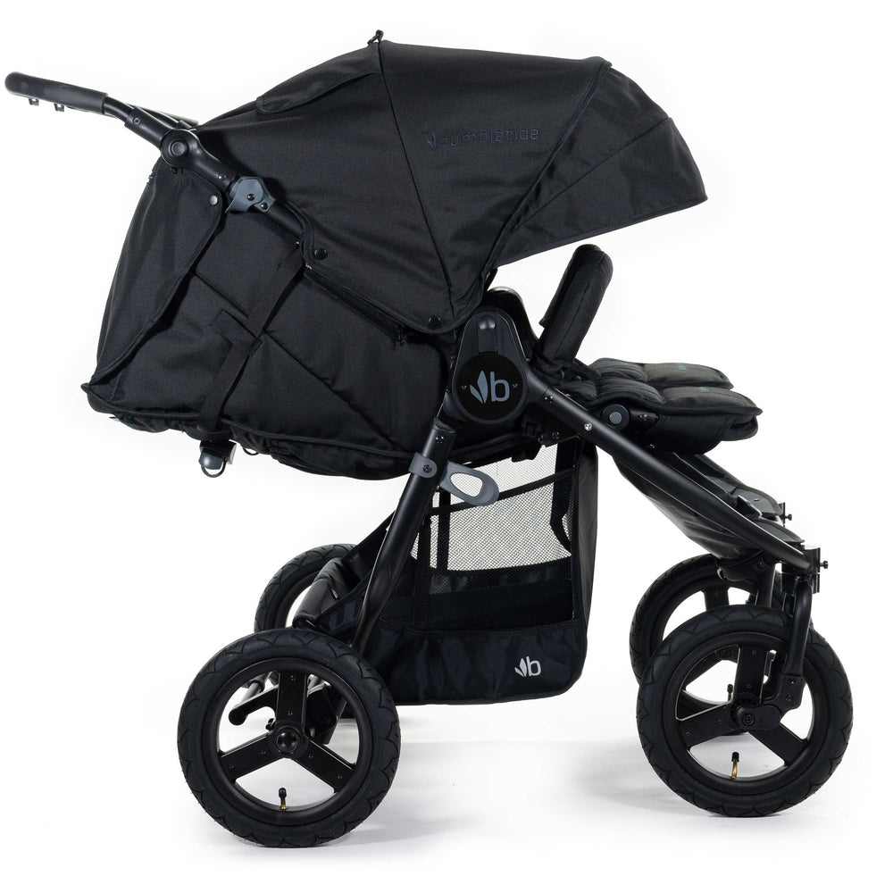 
                      
                        2020 Bumbleride Indie Twin Double Stroller in Matte Black - Profile
                      
                    