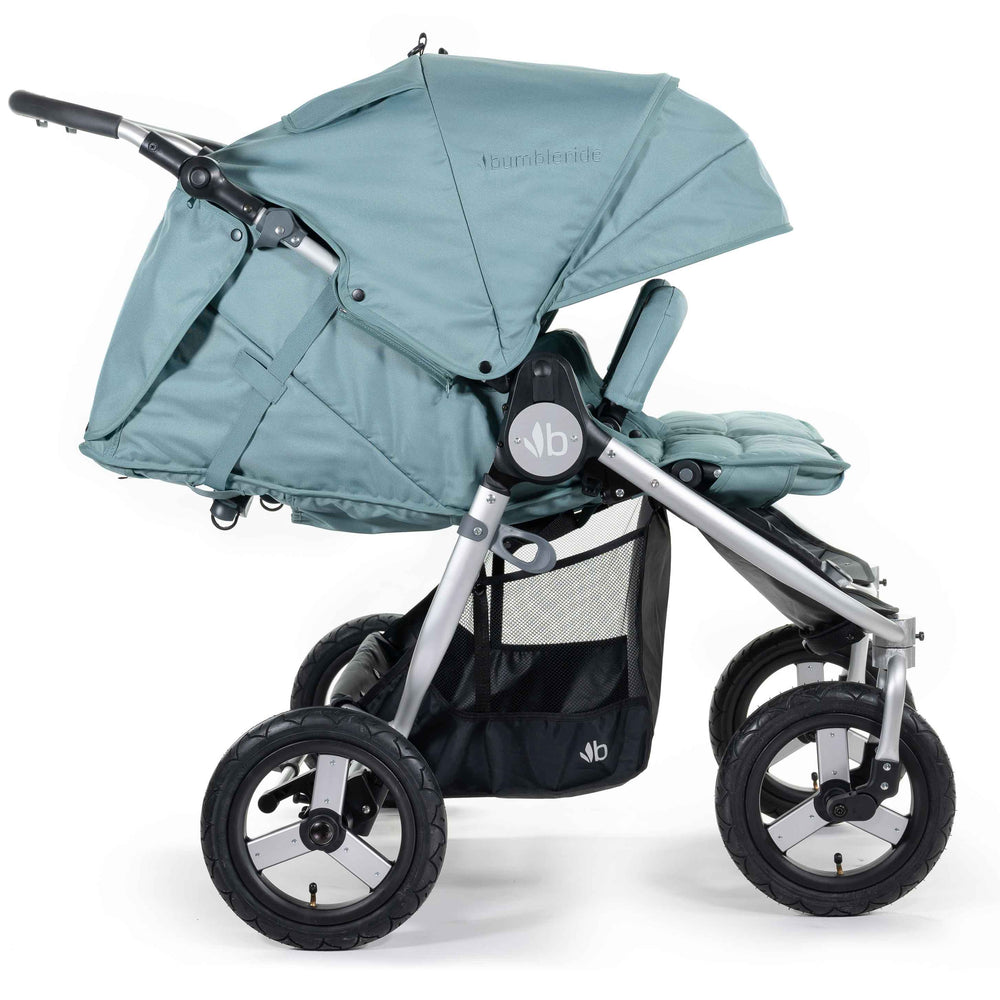 
                  
                    2020 Bumbleride Indie Twin Double Stroller in Sea Glass - Profile
                  
                