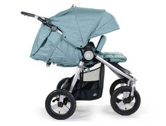 2020 Bumbleride Indie Twin Double Stroller in Sea Glass - Profile