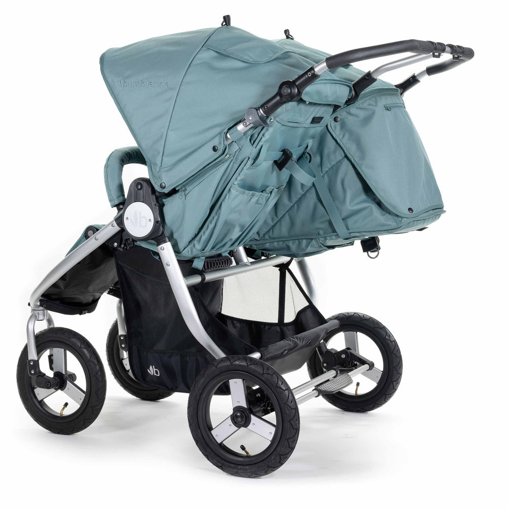 
                  
                    2020 Bumbleride Indie Twin Double Stroller in Sea Glass - Back
                  
                